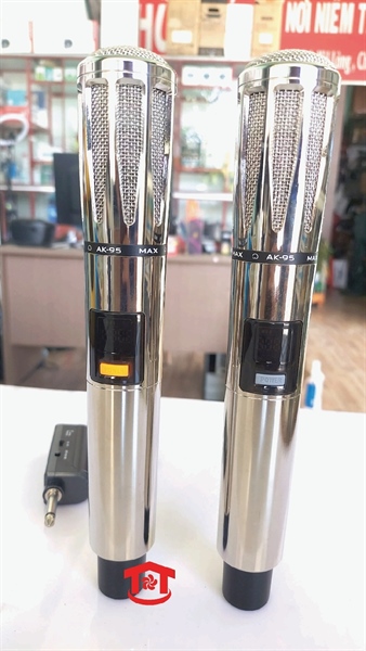Micro karaoke không dây AK95 (1 cặp)