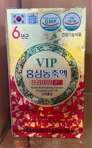 Cao hồng sâm 100% VIP geumsan