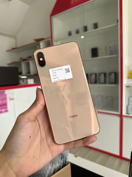 Iphone xsm 64gb vàng 98% thanh lý