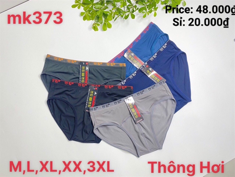 Quần lót nam thông hơi 2 lưng chữ HQ MK373 - XXL