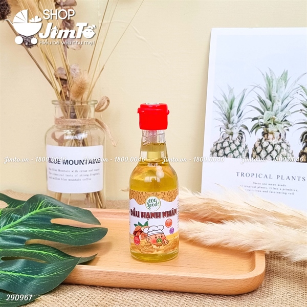 Dầu hạnh nhân Eco Food 60ml(6M+)
