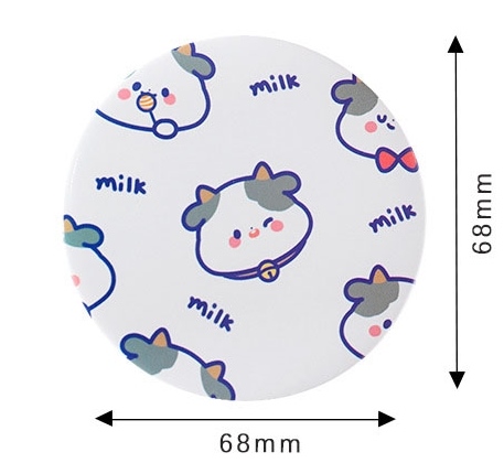 MUH - Gương Tròn Mini Trang Điểm Hàn Quốc Bỏ Túi