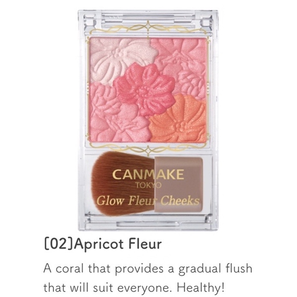 CANMAKE - Glow Fleur Cheeks, 02