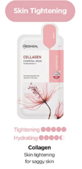 Mặt Nạ MEDIHEAL - COLLAGEN Essential Mask, 1 Miếng