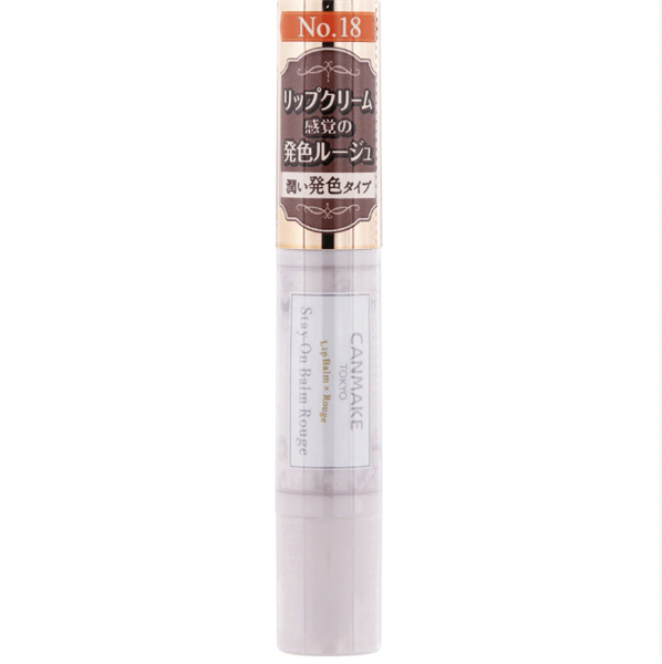 Son CANMAKE Stay On Balm Rouge - 18 Brownish Mandarin
