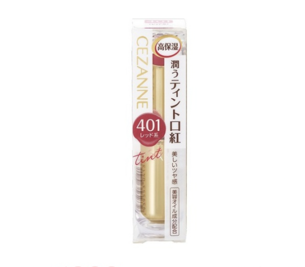 CEZANNE - LASTING GLOSS LIP 401 # ROSE ICE TEA 4.2G