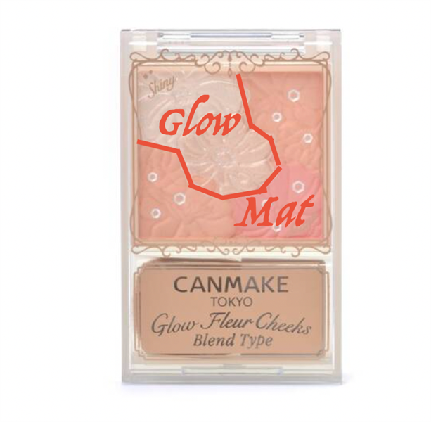 CANMAKE - Glow Fleur Cheeks BLEND TYPE, B01