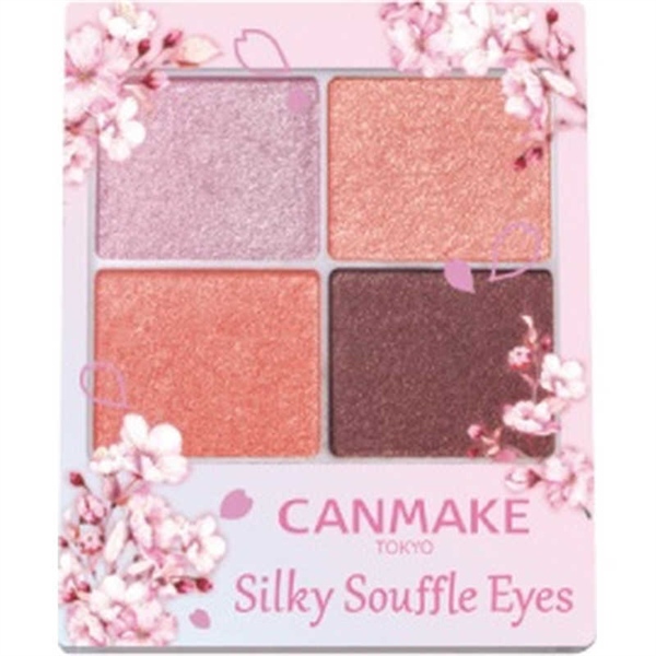 CANMAKE - Silky Souffle Eyes, 11 Blossom Shower