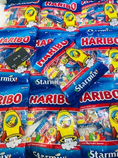KẸO CHIP CHIP HARIBO STARMIX 250G