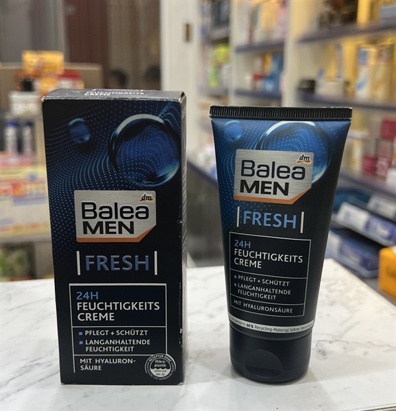 Kem rửa mặt nam giới BALEA MEN FRESH 24H 75 ML