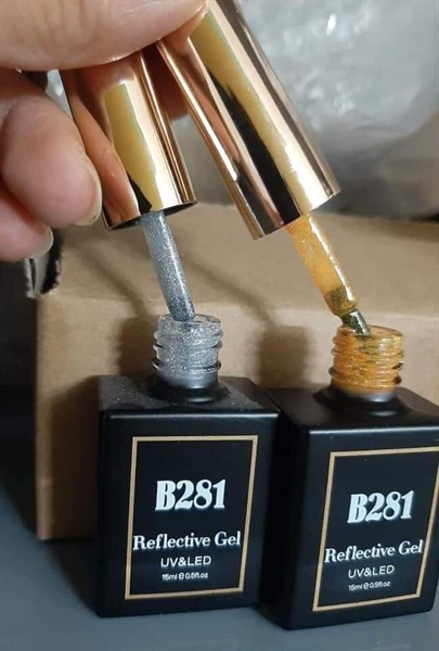 Gel nhũ flash vàng