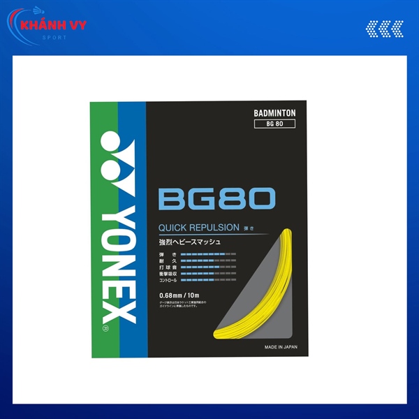 Cước Đan Vợt Yonex BG 80 Power JP