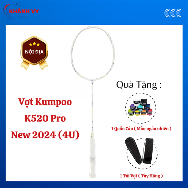 Vợt Cầu Lông Kumpoo K520 Pro New 2024 (Nội Địa Trung)