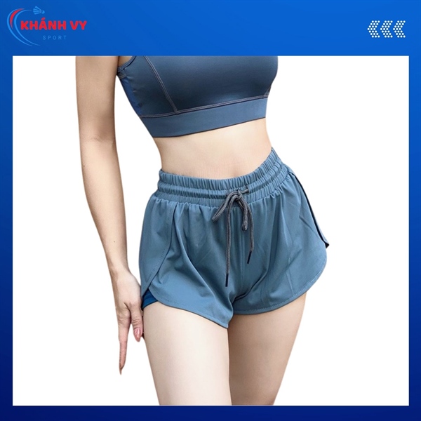 Quần Short Thể Thao Nữ Thun 2 Lớp GM17