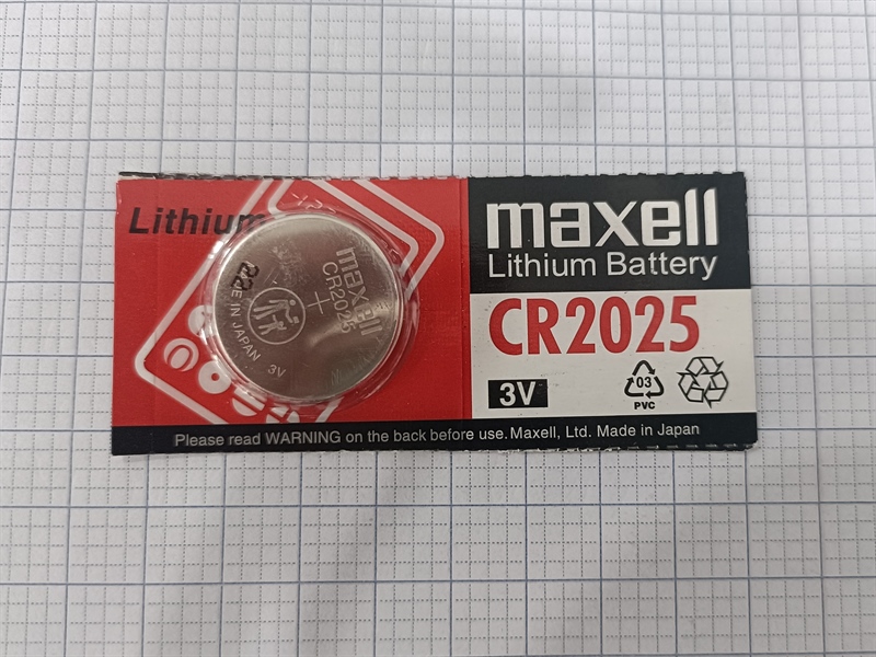 Pin Maxell - CR 2025