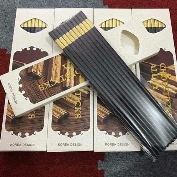 Đũa khảm vàng 24cm