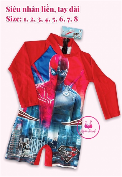 Bộ bơi siêu nhân SN liền tay dài