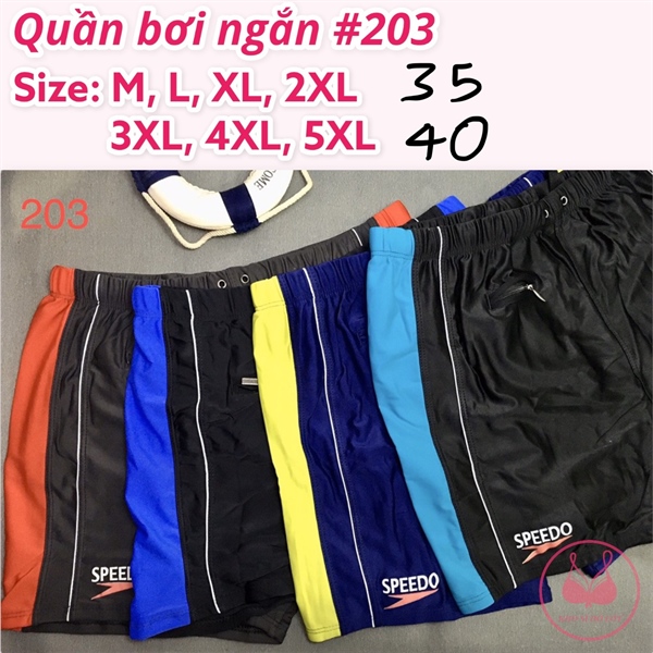 Quần bơi nam 203 lớn