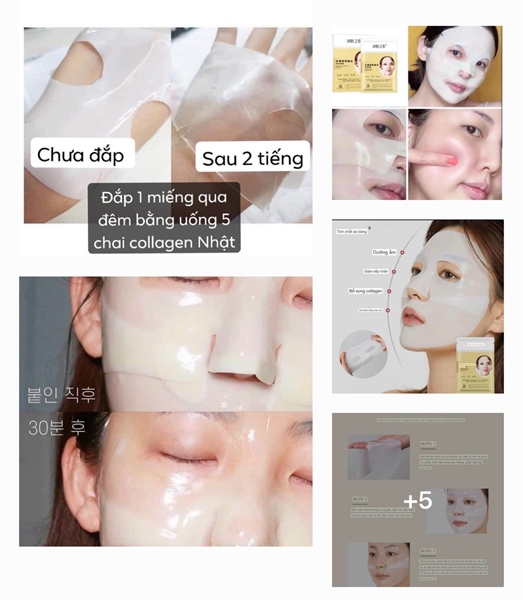 Mặt nạ collagen thạch