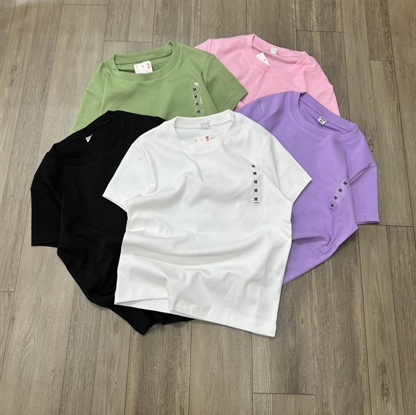 Áo phông uniqlo cộc tay 5 màu