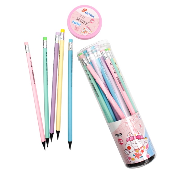 Chì gỗ Bitex Pastel PC21