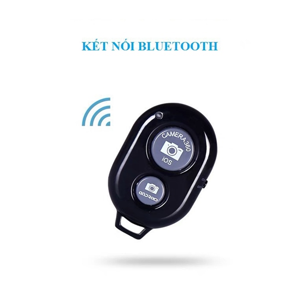 Remote Bluetooth Shutter Điều Khiển Chụp Ảnh Cho Điện Thoại IOS và Android