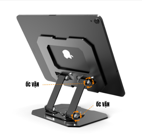 Giá Đỡ ipad - laptop P2 ĐEN-Thùng 40pcs