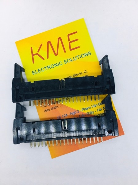 IDE40 đực cài thẳng 2.54mm DC2-40P