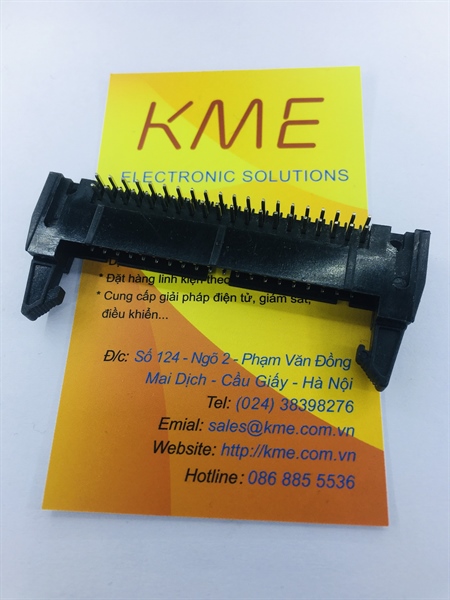 IDE40 đực cài cong 2.54mm DC2-40P