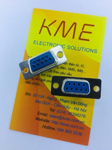 Cổng DB9 cái thẳng hàn dây