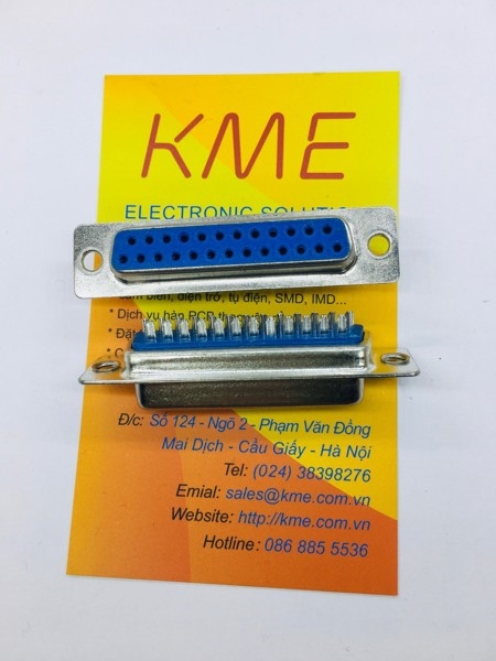 Cổng DB25 cái thẳng hàn dây