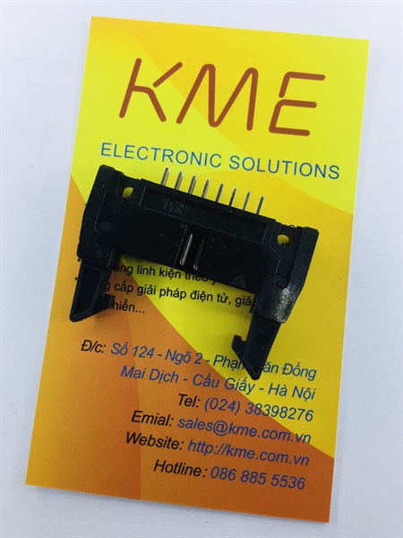 IDE16 đực cài thẳng 2.54mm DC2-16P