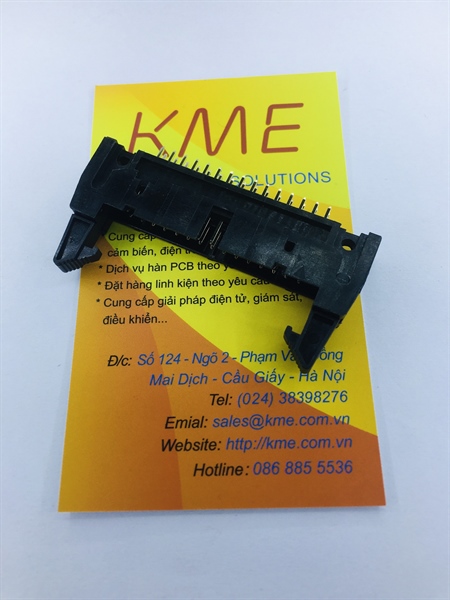 IDE30 đực cài thẳng 2.54mm DC2-30P