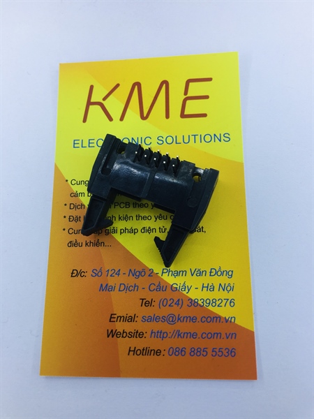 IDE10 đực cài cong 2.54mm DC2-10P
