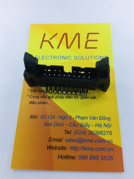 IDE20 đực cài cong 2.54mm DC-20P