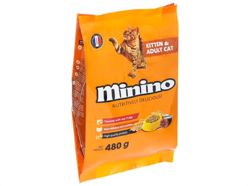 Hạt Minino cho mèo mọi lứa tuổi 480g