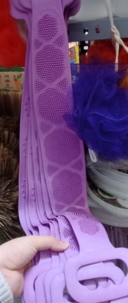 KỲ LƯNG 2 mặt, cọ lưng bông vải lưới