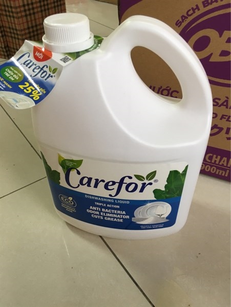 Nước rửa chén bát Care fore không mùi 3,6L