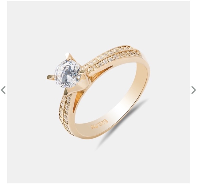 14-25 Nhẫn vàng nữ 14k