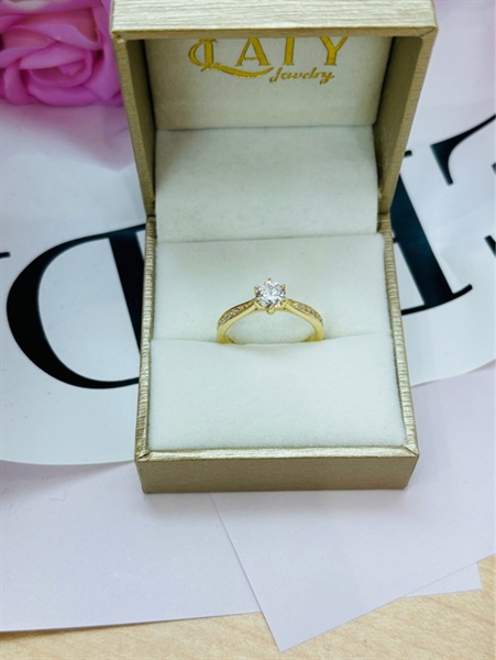 10-281V Nhẫn vàng nữ 10k