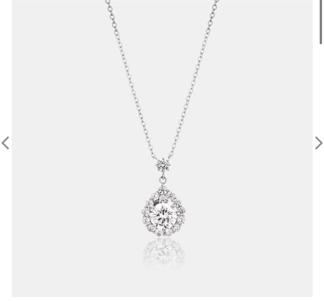 10-318 Dây chuyền vàng nữ 10k