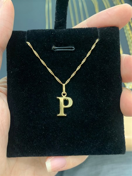 122 Dây chuyền vàng nữ 18k
