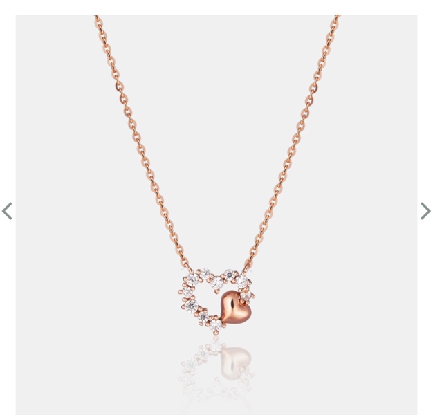 14-295 Dây chuyền vàng nữ 14k