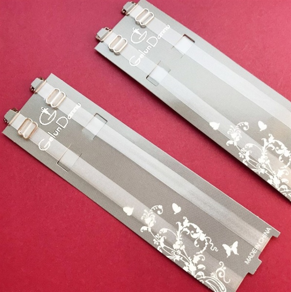 Set dây quai áo trong suốt có thể tháo rời #020601