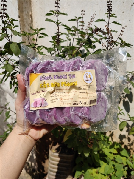 Bánh Khoai Tím Cốt Dừa YẾN ANH PM 500Gr 10C