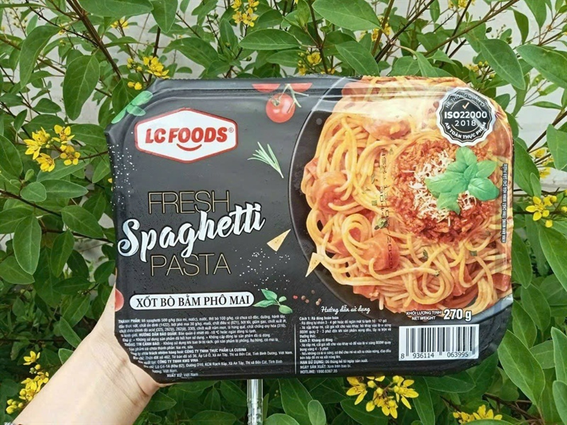 Mì Fresh Spaghetti Xốt BBPM LC 270Gr (T)