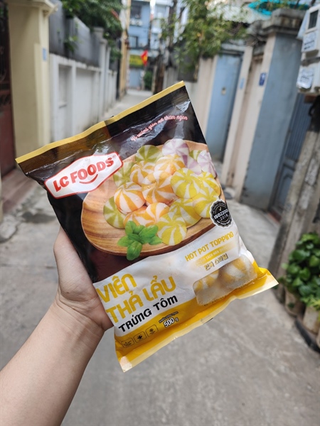 Viên Lẩu LC Trứng Tôm 500Gr 25V