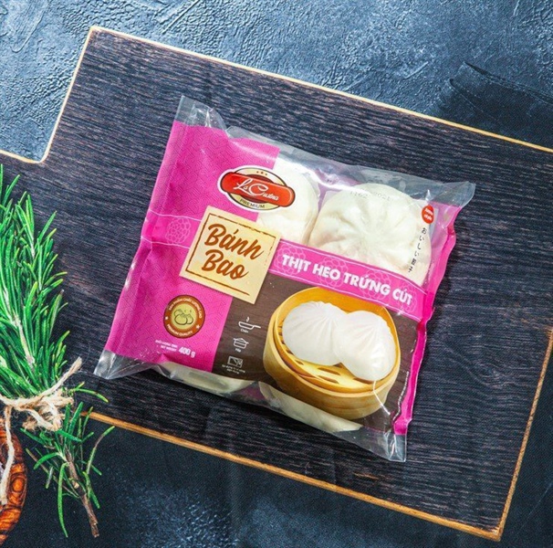 Bánh Bao Nhân Thịt Trứng Cút LC 400Gr (T)
