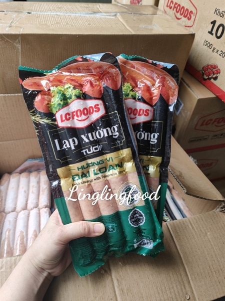 Lạp Xưởng Nướng Đá LC 700Gr 10C
