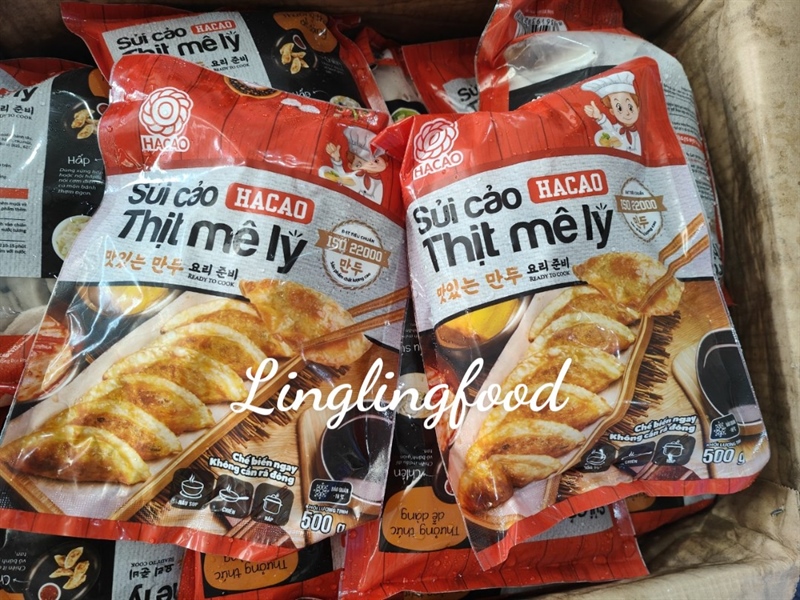 Sủi Cảo Nhân Thịt Mê Ly HACAO 500Gr (T)